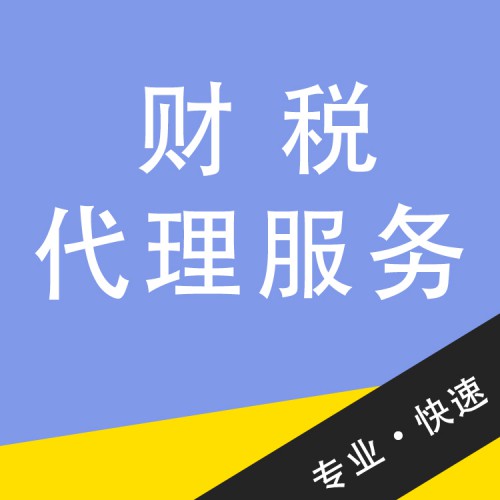 財稅代理服務(wù) 財稅服務(wù)代理公司