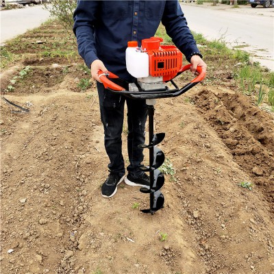 鉆孔機打洞機 葡萄樹種植打坑機 新型便攜式打洞機