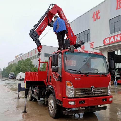 隨車(chē)吊 4噸折臂隨車(chē)吊 藍(lán)牌隨車(chē)吊