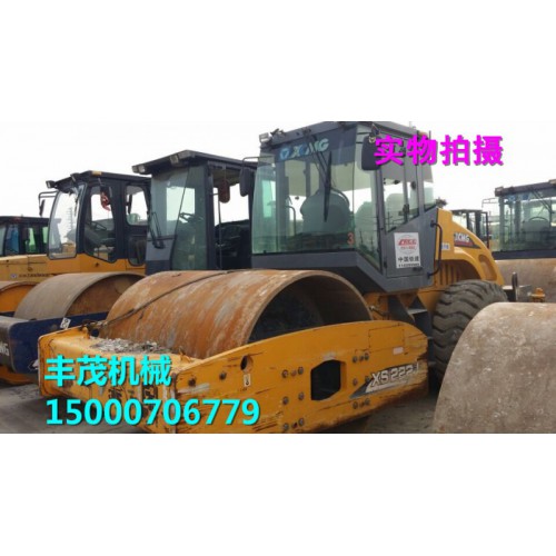 營(yíng)口二手10噸雙鋼輪壓路機(jī) 二手22噸振動(dòng)壓路機(jī)品牌多手續(xù)全