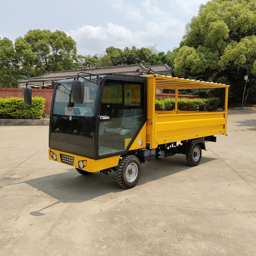 大型倉庫貨物搬運(yùn)車   建筑工地平板拉磚車  養(yǎng)殖戶拉豬車