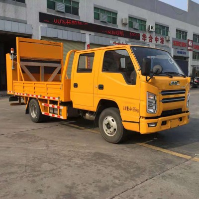 國六新款江鈴防撞緩沖車 高速公路隧道工程街邊綠化防撞車價(jià)格