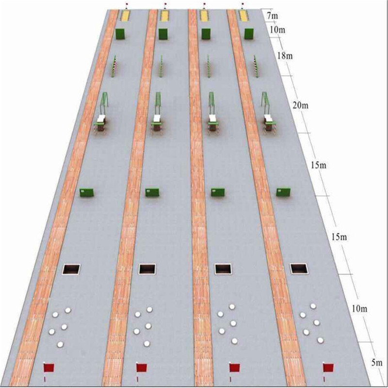 400米障礙器材