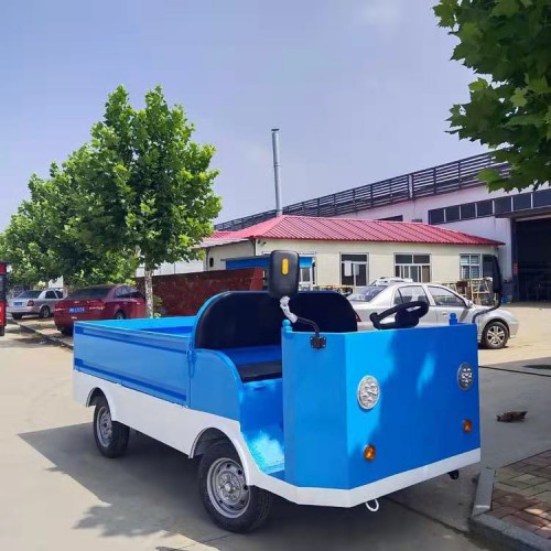 電動平板車  重型平板運輸車  3噸5噸智能電瓶周轉(zhuǎn)車可定制