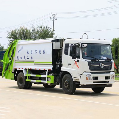 東風(fēng)天錦14方壓縮垃圾車 生活垃圾運(yùn)輸車 廠家報(bào)價(jià)