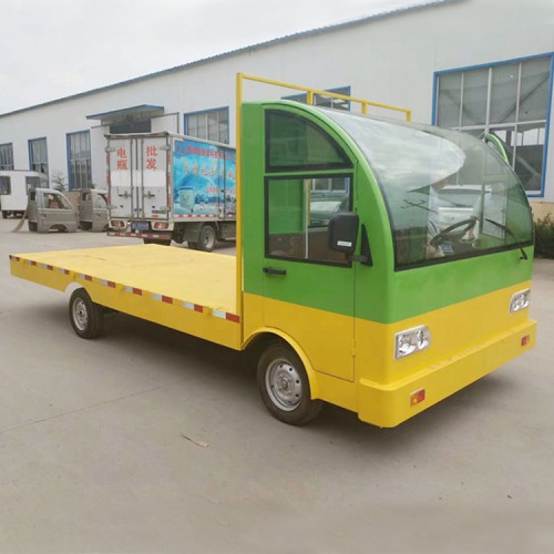 廠區(qū)搬運(yùn)車  倉庫用電動(dòng)平板車  加厚型周轉(zhuǎn)工具車