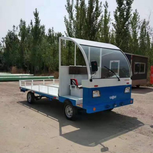 工業(yè)電動平板車 加厚型周轉(zhuǎn)工具車 1-10噸電動設(shè)備搬運車