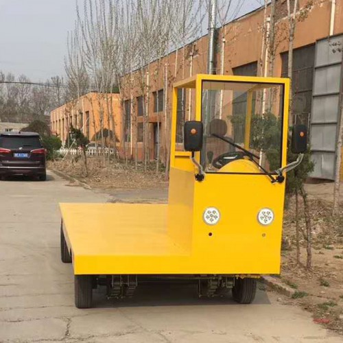 2噸4噸建材運輸平板車  工地平板搬運車  貨物轉(zhuǎn)運周轉(zhuǎn)車