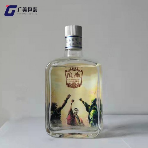 玻璃小酒瓶 透明玻璃小酒瓶廠家