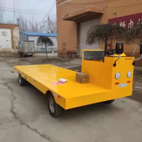 載重王平板車  生產(chǎn)建筑搬運車  建材運輸電動平板車