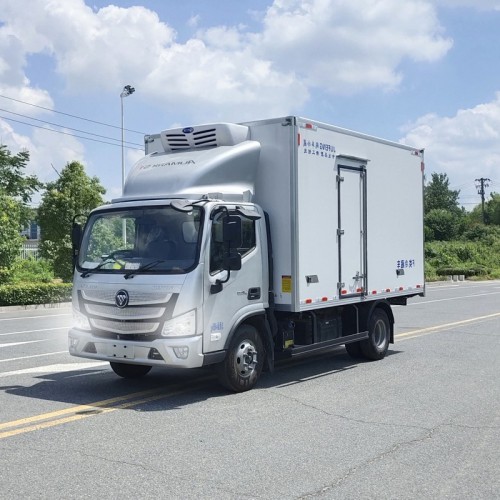 高端國六冷藏車廠家 蔬菜水果肉鉤冷鏈車 支持零首付 包上牌