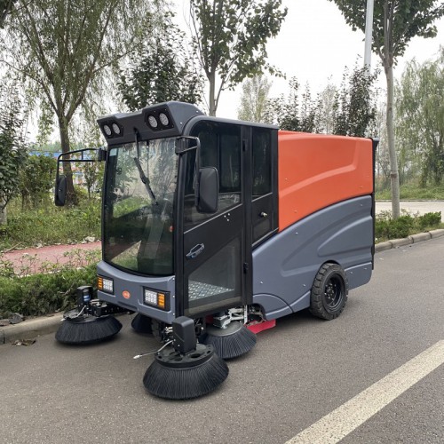 電動掃路車 新能源掃地車 小區(qū)物業(yè)多功能清掃車