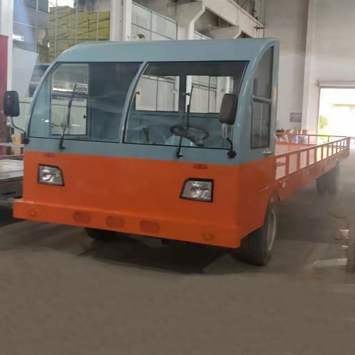 電動廠區(qū)搬運車 倉庫用電動平板車  加厚型周轉(zhuǎn)工具車