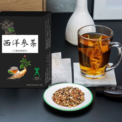 西洋參袋泡茶代加工，東北西洋參產(chǎn)品生產(chǎn)廠家