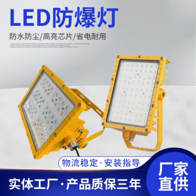 LED防爆投光燈 方形大功率100W 泛光工作照明燈