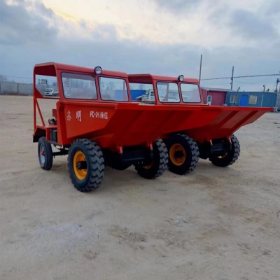 3噸四驅(qū)柴油翻斗車 工地四輪運輸車 FC-18型蹦蹦車