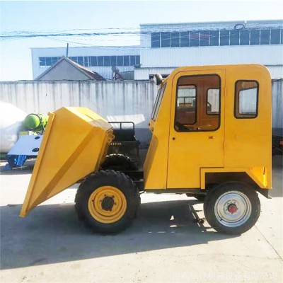 鑫明柴油翻斗車 小型工程自卸車 江蘇柴油四驅(qū)車 蹦蹦車四輪