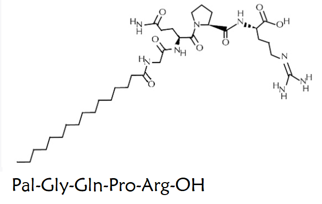 棕櫚酰四肽-7結(jié)構(gòu)式