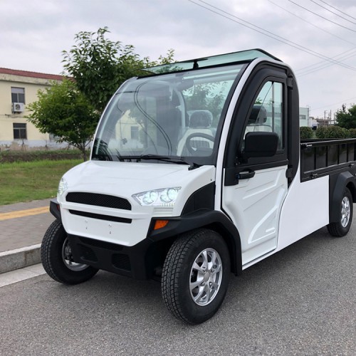 四輪電動小貨車小型電動搬運車廠家封閉貨車價格載貨車