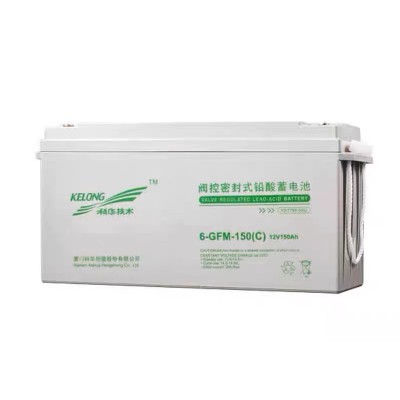 科·華鉛酸免維護(hù)蓄電池6-GFM-150太陽能膠體