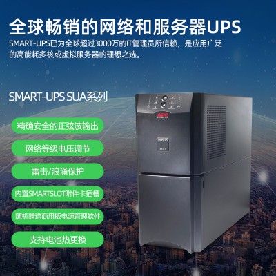 APC施耐德SUA3000ICH UPS電源