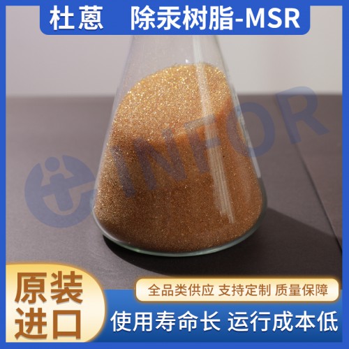 垃圾焚燒站 固廢處理除汞樹(shù)脂MSR 化工PVC含汞廢水治理