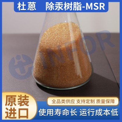 垃圾焚燒站 固廢處理除汞樹脂MSR 化工PVC含汞廢水治理